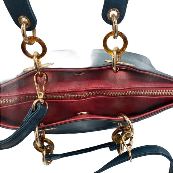 Teal Multifunctional Satchel Crossbody Shoulder Ba - Picture 6 of 16